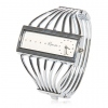 Amanda49 Female Chic Design Quartz Watch w/ Crystal Rhinestones (Silver)