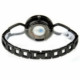 Amanda49 Chic Curren Woman's Leisure Quartz Watch (Black Chasiss)