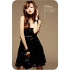 Amanda49 Fashionable and Sweet Princess Mesh Sequined with Lining Black Sleeveless Dresses