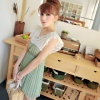 Amanda49 Exquisite Green Lace + Chiffon Sleeveless Dress--Women's Dresses