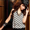 Amanda49 Stylish White Cotton Sleeveless Dress--Women's Dresses