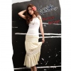 Amanda49 Strong Flexibility Beige Cotton Long Dress