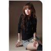 Amanda49 Hot Sale Lotus Leaf Collar Blouse For Female