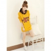 Amanda49 Korea Fashion Winter New Arrival Cute Printing Long Sleeve Hooded Sweater