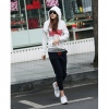 Amanda49 Autumn New Arrival Casual and Loose Long Sleeve Hooded Sweater