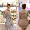Amanda49 Cotton+Polyester M Size Long Sleeves Coat--Women's Coats