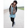 Amanda49 Fashionable and Stylish Leopard Style Cotton Waistcoat For Women