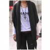 Amanda49 Popular Mix Match Lapel Double Pockets Waisted Coat For Women