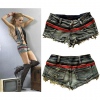 Amanda49 Sexy Low Waist Special Zipper Design Ripped Hot-Jeans