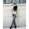 Amanda49 Korea Original Edition Dark Gray Jeans
