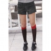 Amanda49 Stylish Square Pocket Design Short Jeans