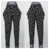 Amanda49 Leisure and Stylish Dots Patterns Cotton Feet Harem Pants For Women