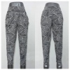 Amanda49 Leisure and Stylish Screw Stripe Patterns Cotton Feet Harem Pants For Women