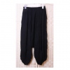 Amanda49 Hot Sales Fashionable Candy Color Elastic Openning Frills Cotton Pants For Women