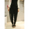 Amanda49 Spring/Summer New Arrival Lace + Soft Yarn Double Layer Trousers