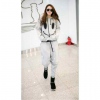 Amanda49 Korean Style Hot Sale Street Feel Smiling Face Pattern Casual Suit