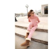 Amanda49 Leisure and Warmly Long Sleeves Two Pieces Fleeces Suits For Women