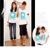 Amanda49 New Style Fashion Lovers'Cotton Short Sleeves T-Shirt