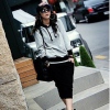 Amanda49 New Arrival Casual Korean Style Hooded Sport Suit