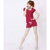 Amanda49 New Arrival Hot Sale Slim Round-neck Cotta Sport Suit For Woman/Girl