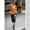 Amanda49 Casual Style Zipper Pattern Cotta Hooded Fleece and Pants Suit