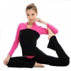 Amanda49 Autumn and Winter Fashion Stand Collar Long Sleeve Yoga Suit