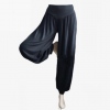 Amanda49 Spring and Autumn Fashion Stylish Elastic Waist Gray Harem Pants