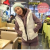 Amanda49 Sports and Warmly Elastic Waist Purple Long Sleeves Fleeces Suit For Women