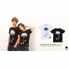 Amanda49 Leisure Flower Pattern Round Neckline Short Sleeves Couple T-Shirt For Lovers