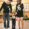 Amanda49 New Arrival Cute Bear Long Sleeve Hooded Sweater--Famliy Suits