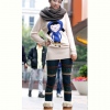 Amanda49 Fashionable Retro Style Blue and White Porcelain Patterns Leggings