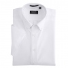 Amanda49 Stylish and Cotton Design Shirt Oxford Short Sleeve for Man - White