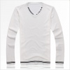 Amanda49 New Arrival Fashion Corean V-neck Long Sleeve Bottoming Knitting Sweater For Man