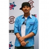 Amanda49 Fashionable Patterns Sky Blue Long Sleeves Blend Yarn Blouse For Men