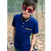 Amanda49 Casual and Simple Pocket Short Sleeves Cotton Blouse For Men
