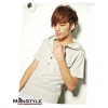 Amanda49 Fashion and Casual Style Single-Breasted Design Short Sleeves Hooded T-shirt For Man