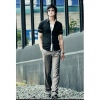 Amanda49 New Arrival Fashion and Casual Style Laconic and Mix-Matched Slim Cotta Shirt For Man