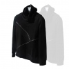 Amanda49 Korea Fashion Casual Style Zipper Embellished Long Sleeve Turtleneck Sweater For Men