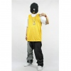 Amanda49 Hip Hop Style Comfortable and Ventilate Round Neckline Simple Design Polyster + Mesh Two-Sided Basketball Jersey