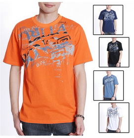 Amanda49 Summer Fashoin Hip Hop Style Letters Printing Elastic Cotton Round Neckline Short Sleeve T-Shirt