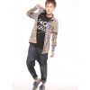 Amanda49 Fashionable Cotton+Jeans Long Trousers For Men