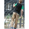 Amanda49 Comfortable School Style Khaki Cotton Long Trousers For Men