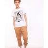 Amanda49 Popular and Casual Cotton Three Quarter Trousers For Men