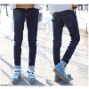 Amanda49 Corean Fashion and Slim Style Laconic and Mix-Matched Skinny Jeans For Man