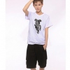 Amanda49 Casual and Slim Cotton Quarter Trousers For Men