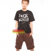 Amanda49 Fashionable and Comfortable Pocket Embellished Cotton Quarter Trousers For Men