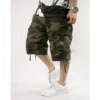 Amanda49 Fashion Hip Hop Style Street Dancing Feel Casual Multi-Pocket Middle Pattern Overalls