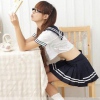 Amanda49 Japan College Student's Uniform--Sexy Lingerie