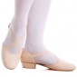 Elastic Cross Canvas Leather Sweat Absorbent Soft Ballet Shoes