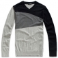 Men's Colorant Match V-neck Cotton Leisure Sweaters